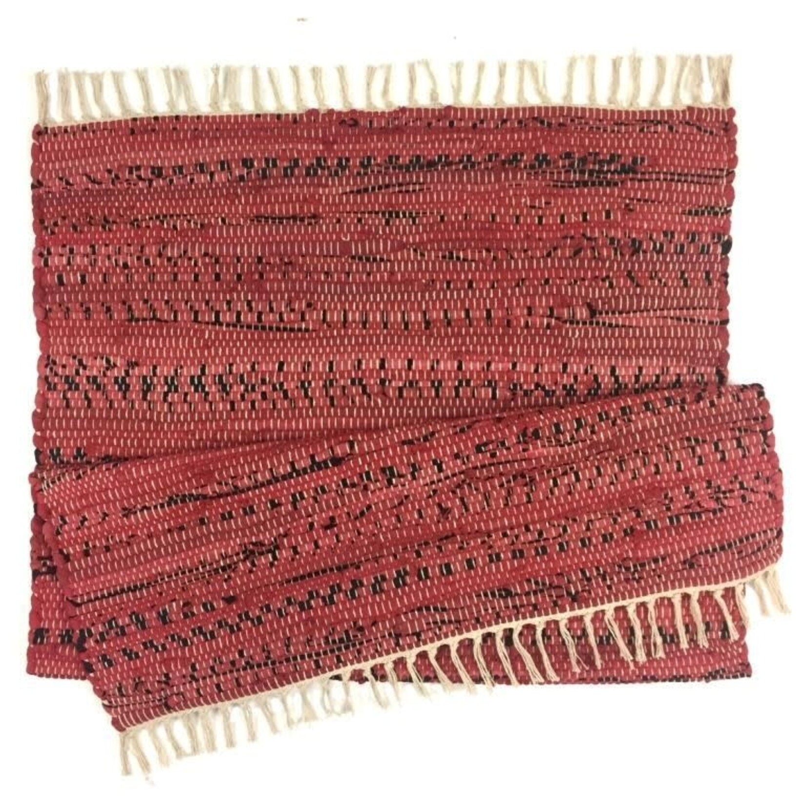 Rug, Rag Recycled 2x3 Red