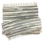 Rug, Rag Recycled 2x3 Light Grey