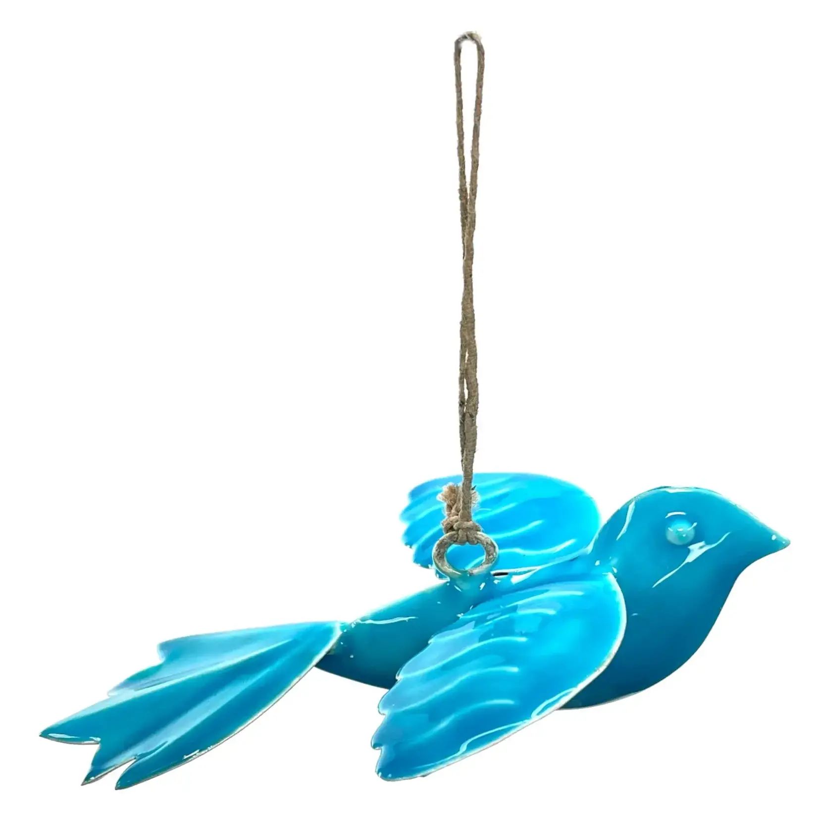 Ornament, Bird Enamel Asst. 6 in