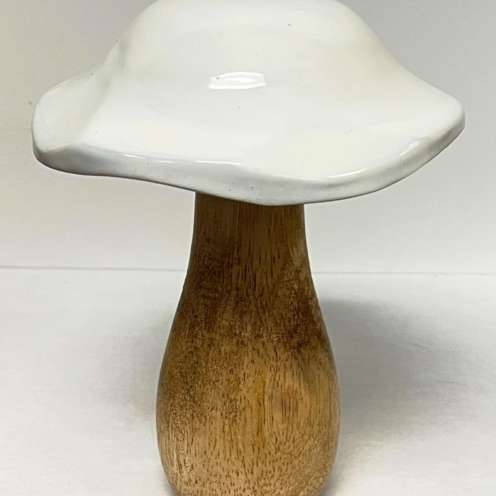 Ornament, Mushroom Standing Mango Wood 5 in