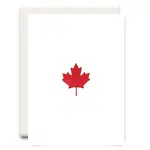 Card, Maple Leaf