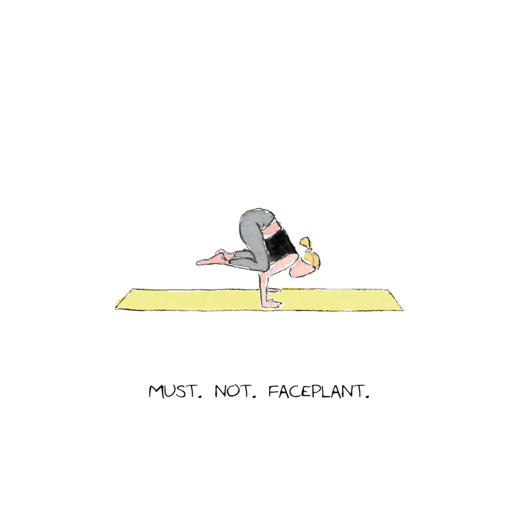Card, Must Not Faceplant