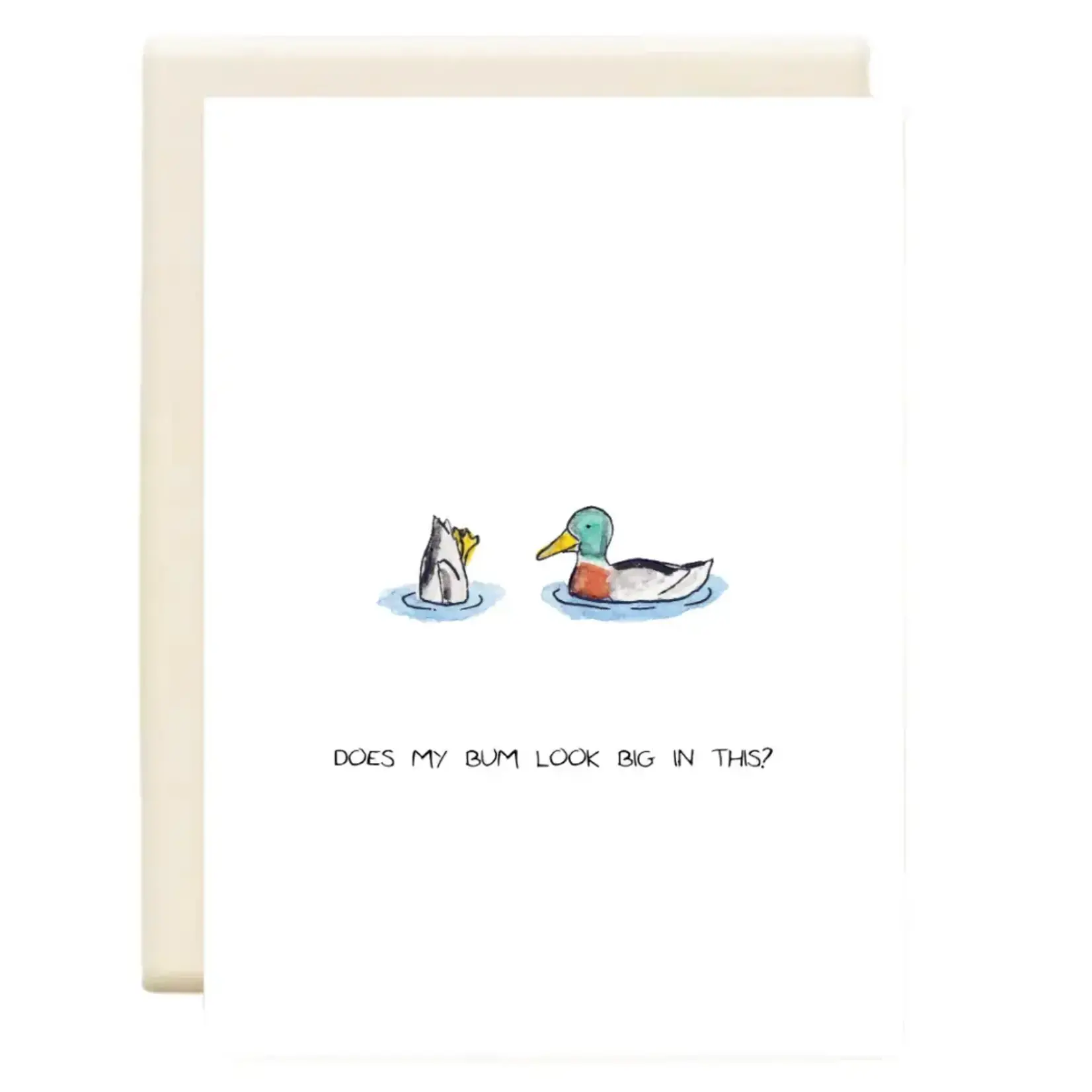 Card, Duck Bum