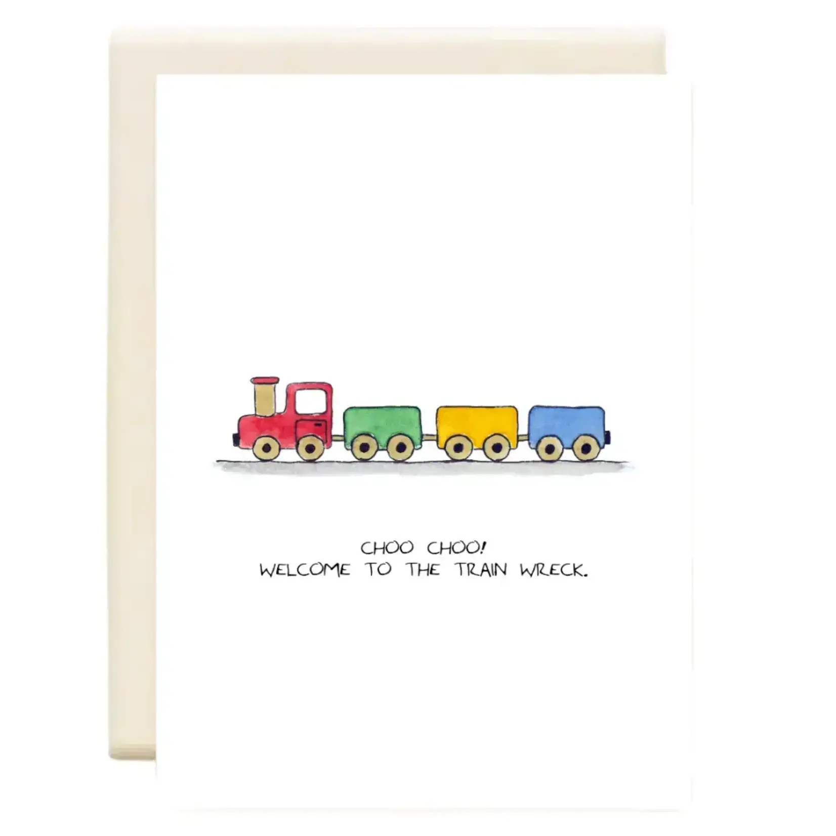 Card, Train Set Baby
