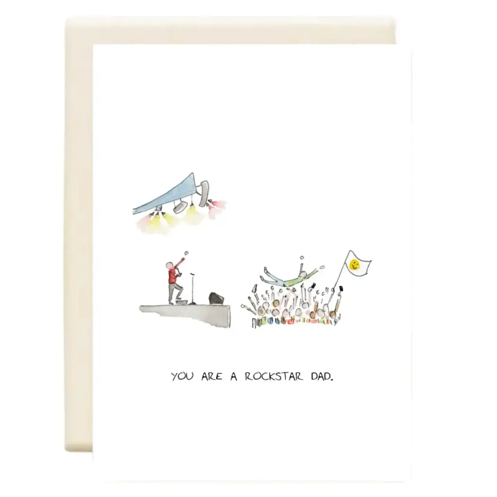 Card, Rockstar Dad