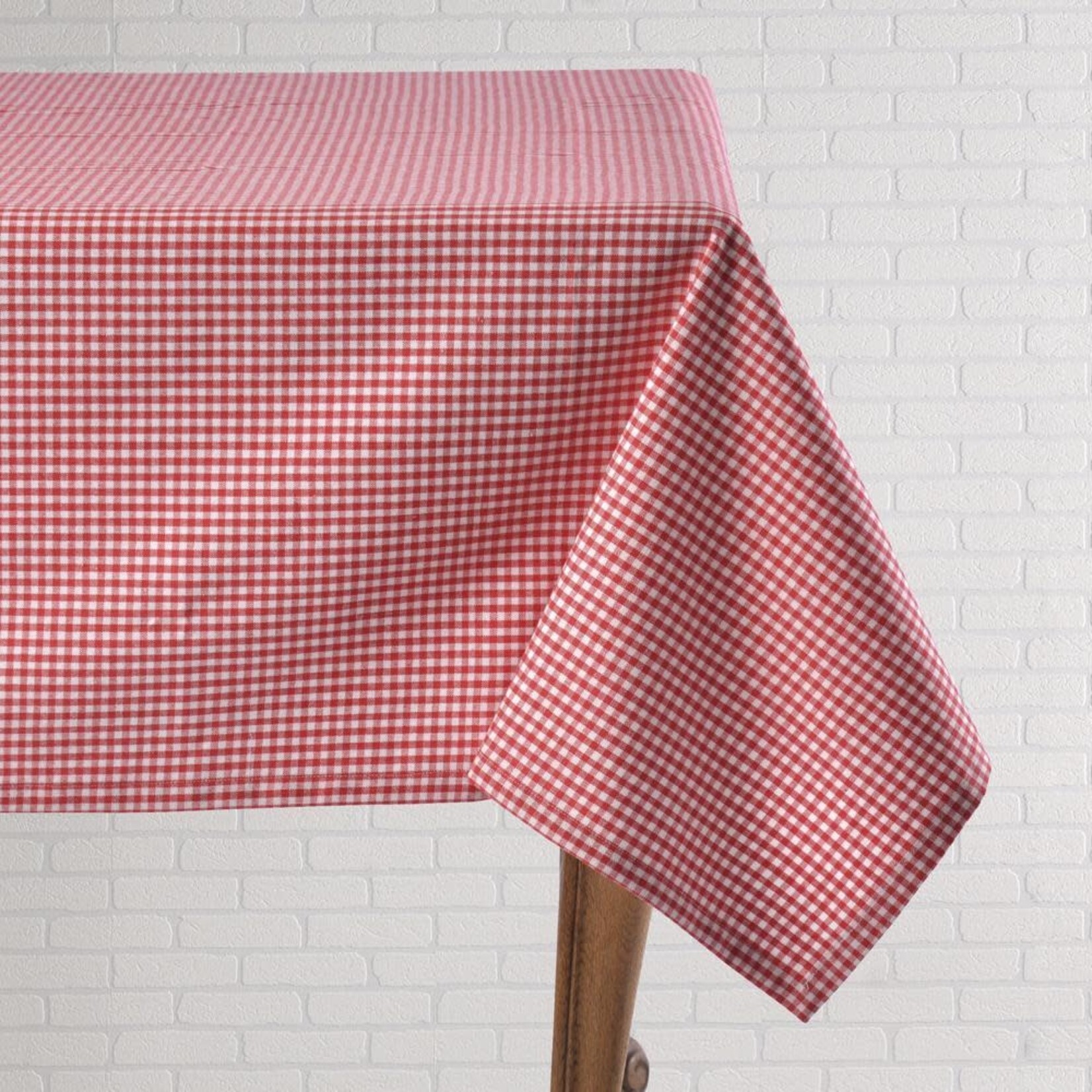 Tablecloth, Gingham Red 60x120