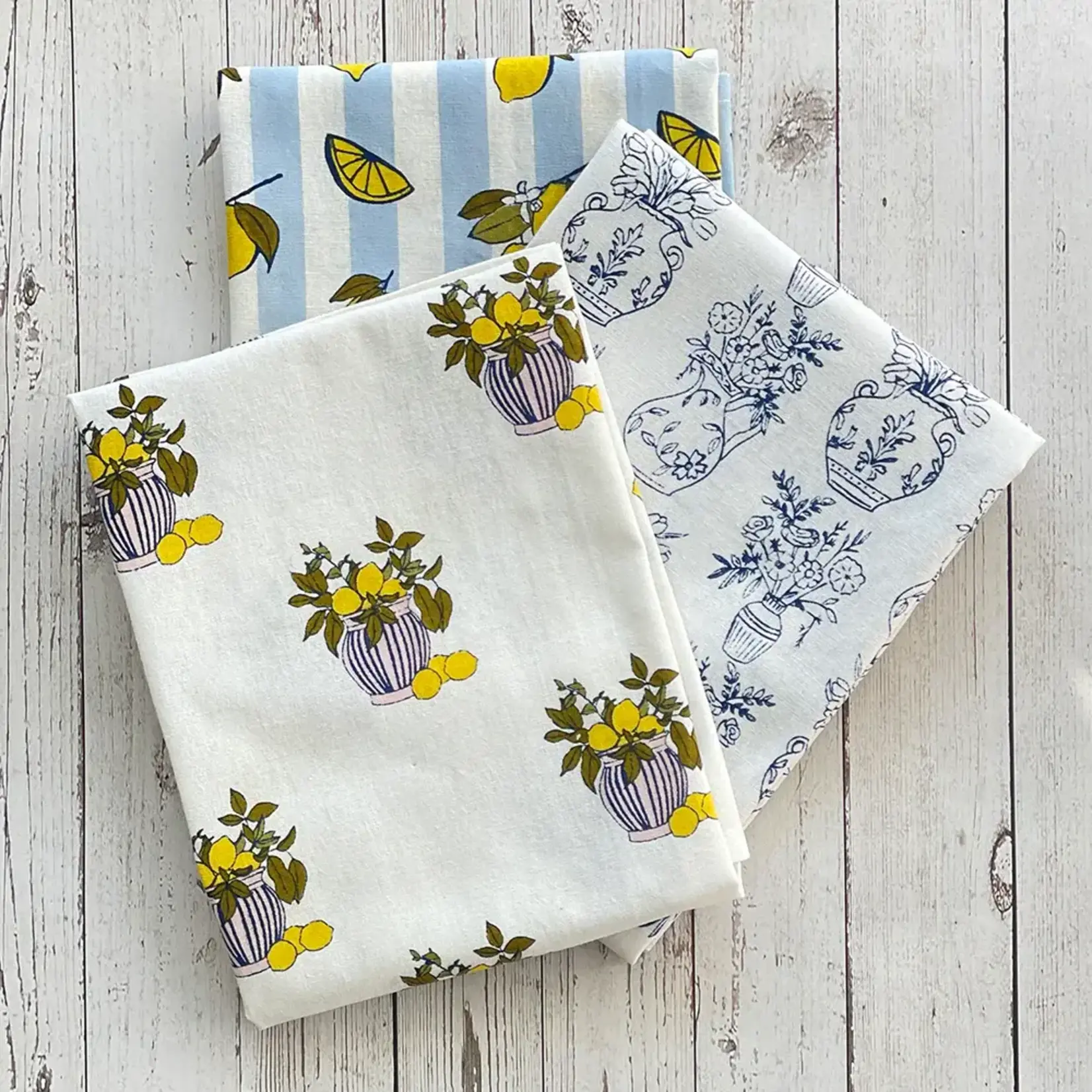 Tea Towel, Bella Floursack s/3