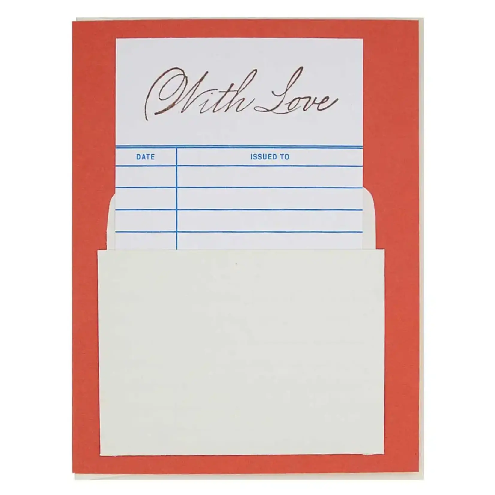 Card, Library with Love RAT