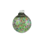 Art Glass, Ornament Calico 2in Garden Multi