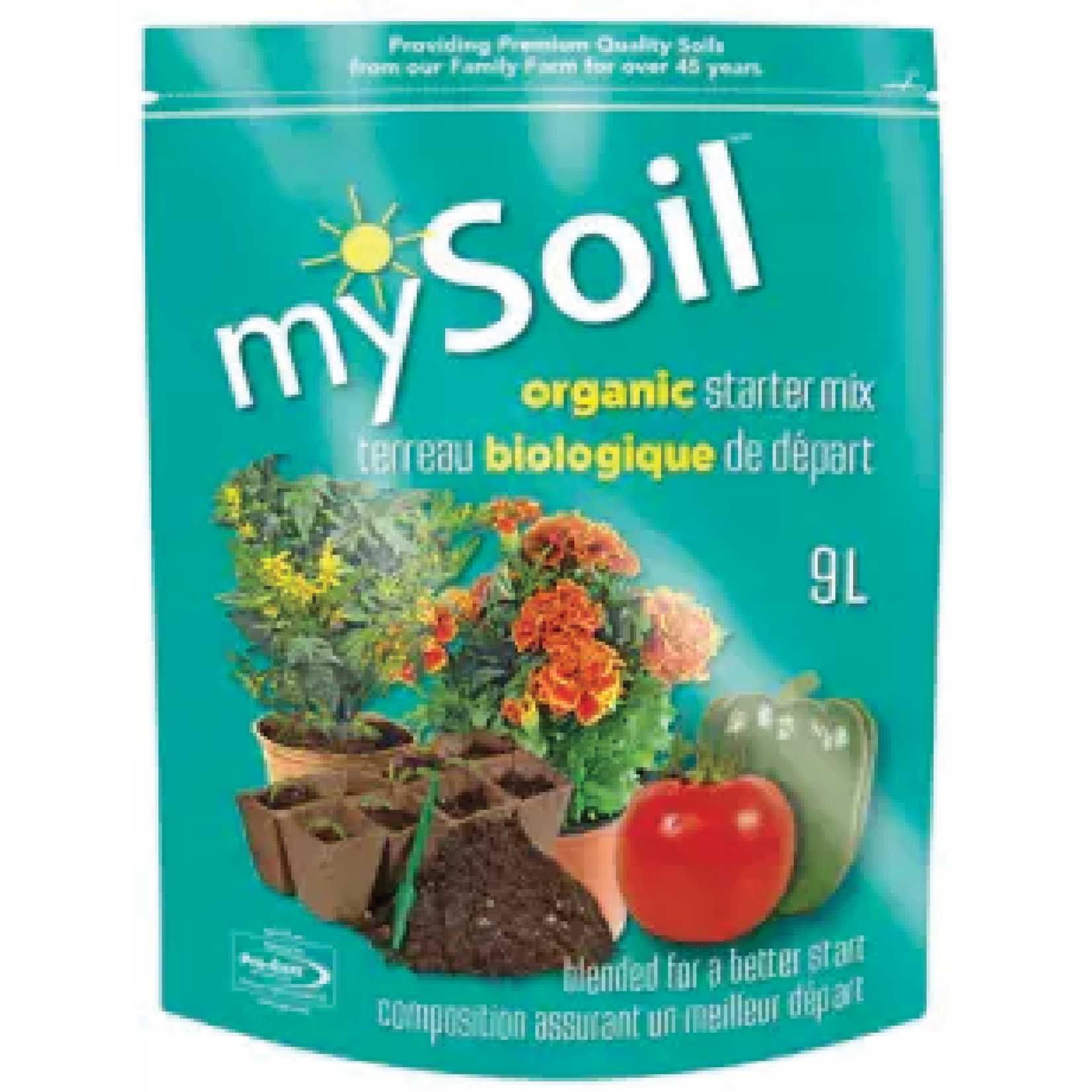 Potting Mix, Organic Starter 9L