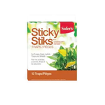 Insect Trap, Safers Sticky Stiks Fungus Gnat Traps 12pc