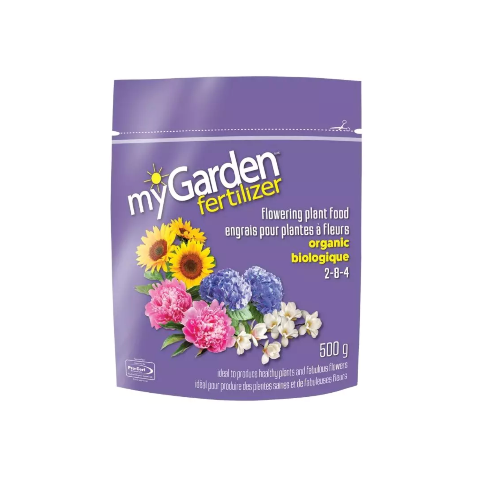 Fertilizer, Flowering Plant Food 2-8-4 500g