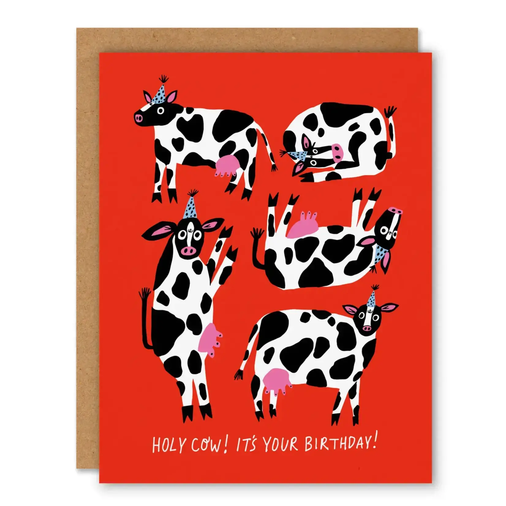 Card, Holy Cow Birthday