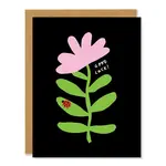 Card, Good Luck Ladybug