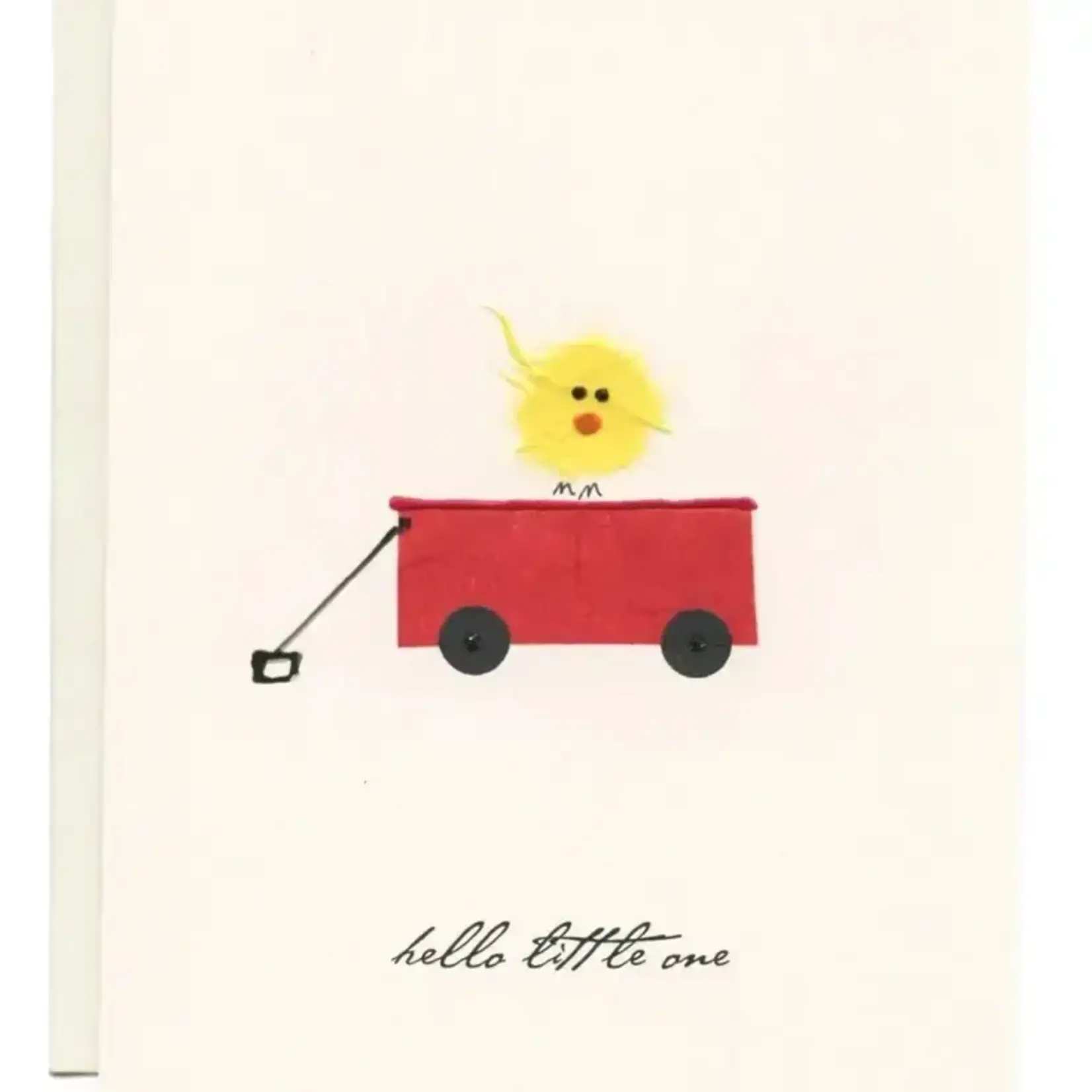 Card, Paper Art Hello Little One