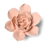 Ceramic Flower, Small Flower Pink
