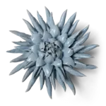 Ceramic Flower, Large Flower Blue