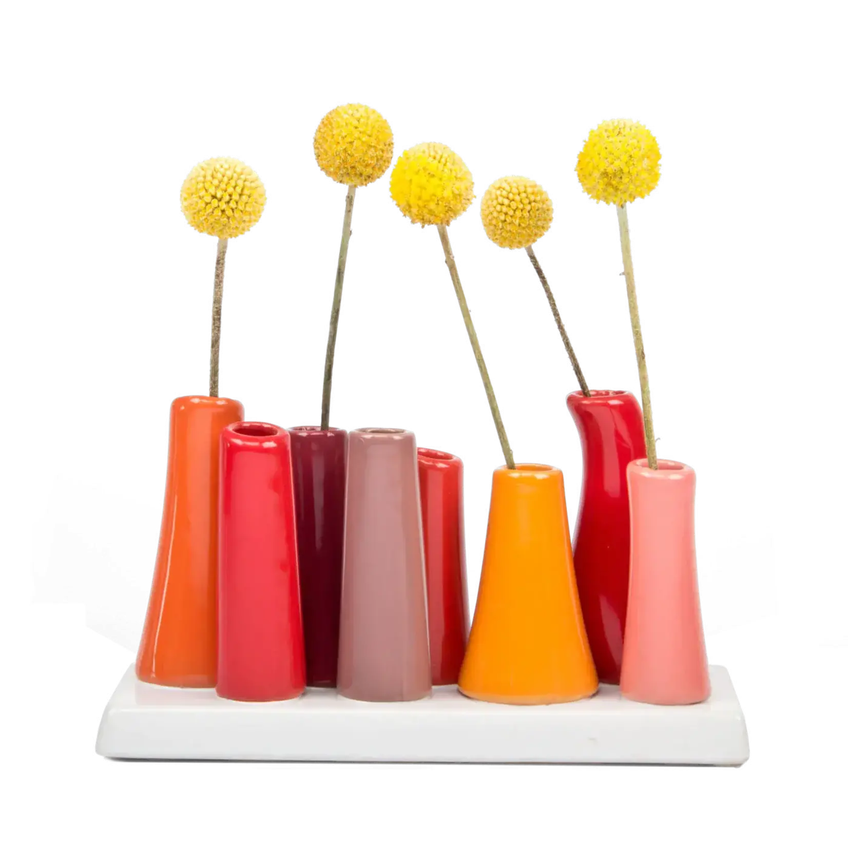 Vase, Bud 8-Stem Pumpkin