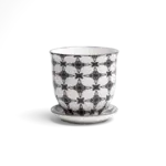 Pot, Liberte w/s 4.25in Black Stars
