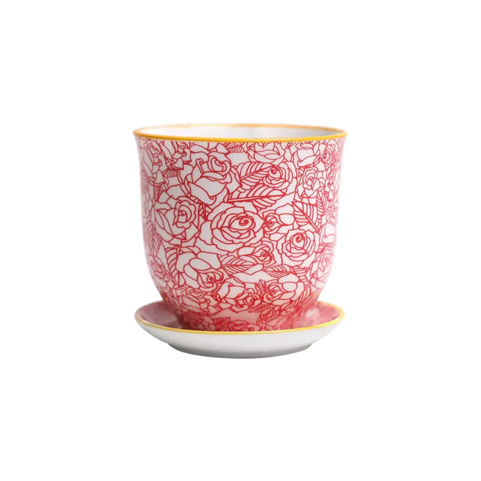 Pot, Liberte w/s 4.25in Red Roses