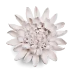 Ceramic Flower, Medium Pearl Chrysanthemum
