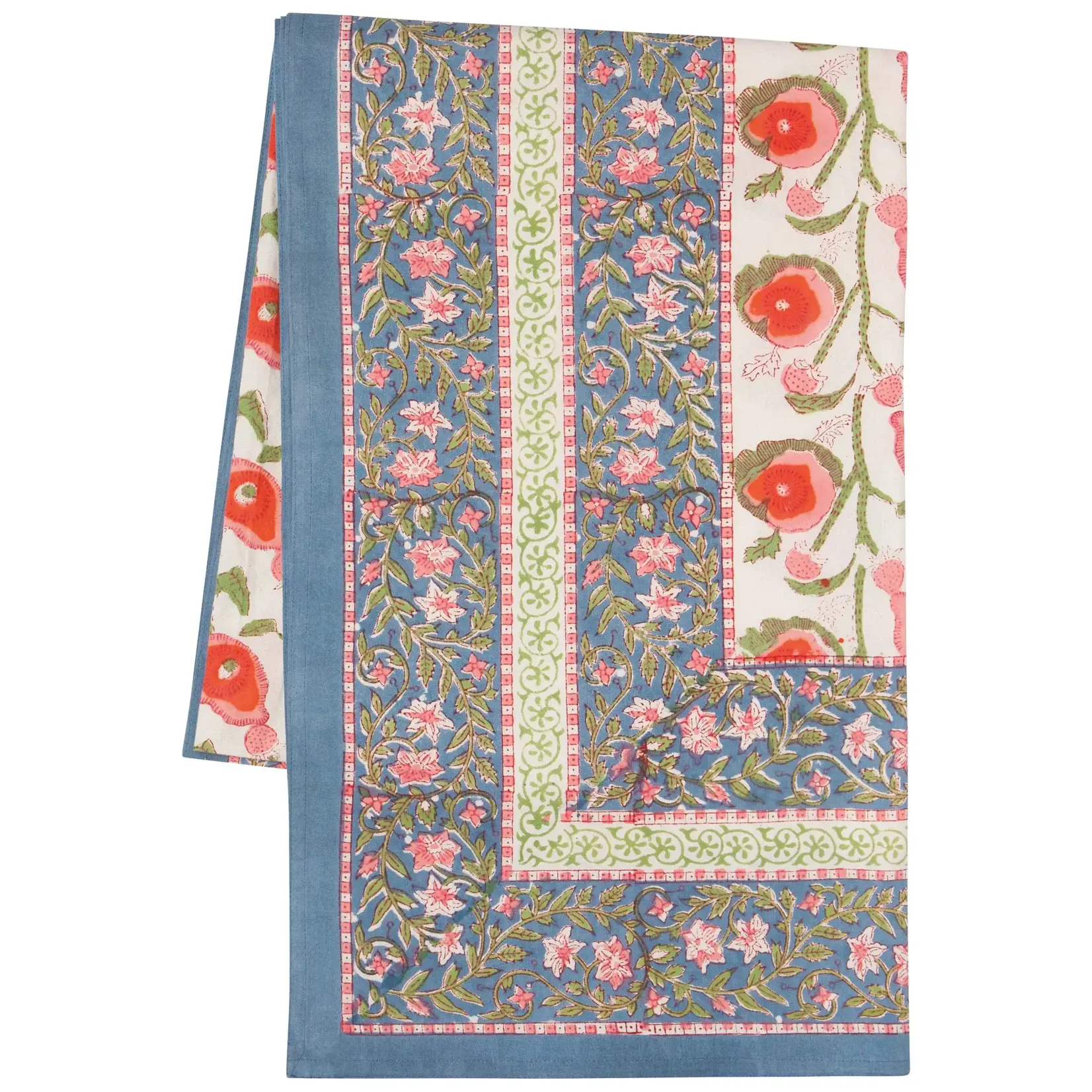 Tablecloth, Poppy Block Print 60x90