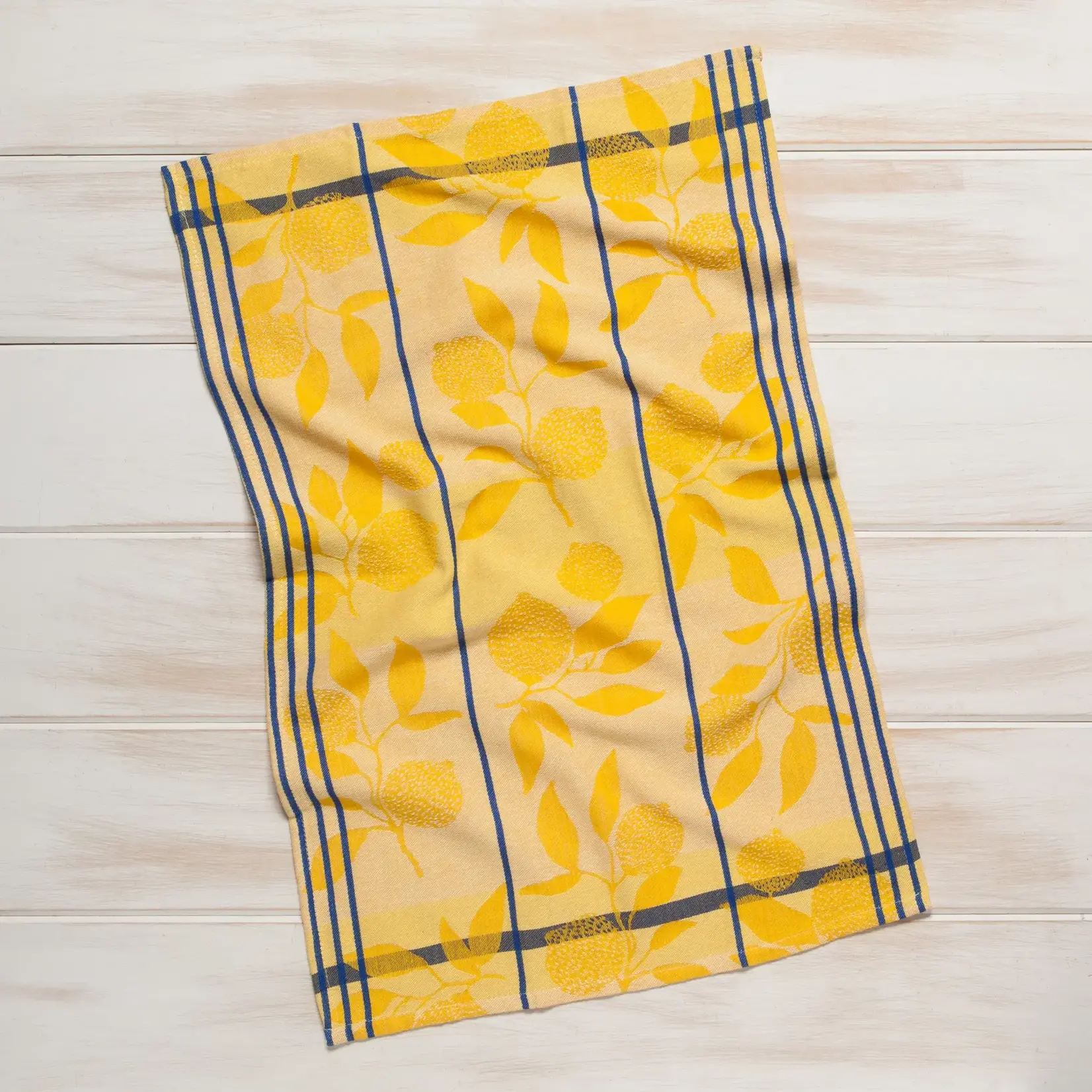 Tea Towel, Lemon Jacquard 18x28 in