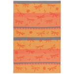 Tea Towel, Dragonfly Woven Jacquard 18x28 in