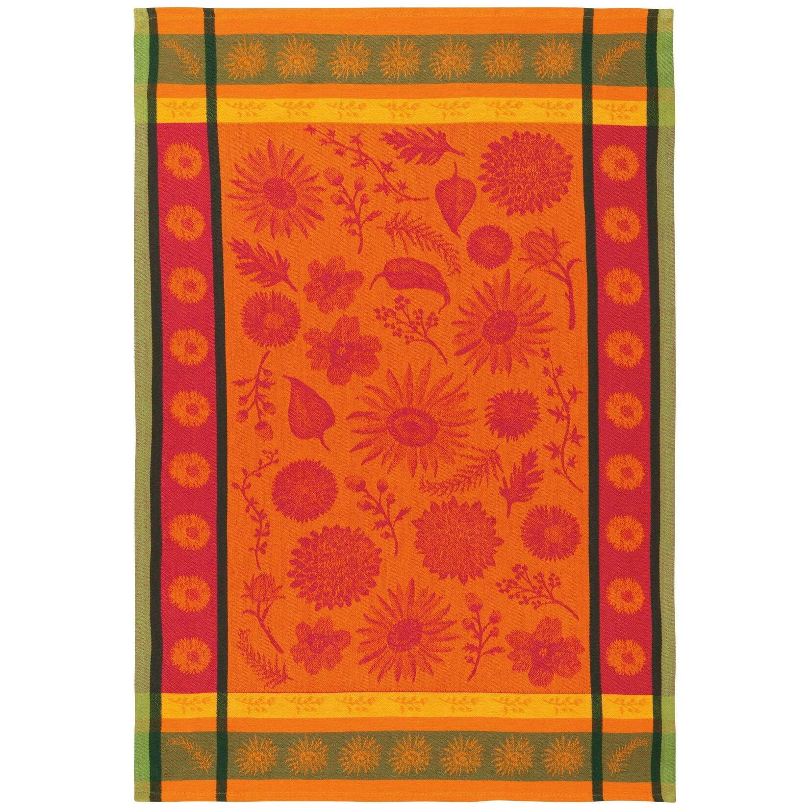 Tea Towel, Sunflower Splendor Jacquard 18x28 in