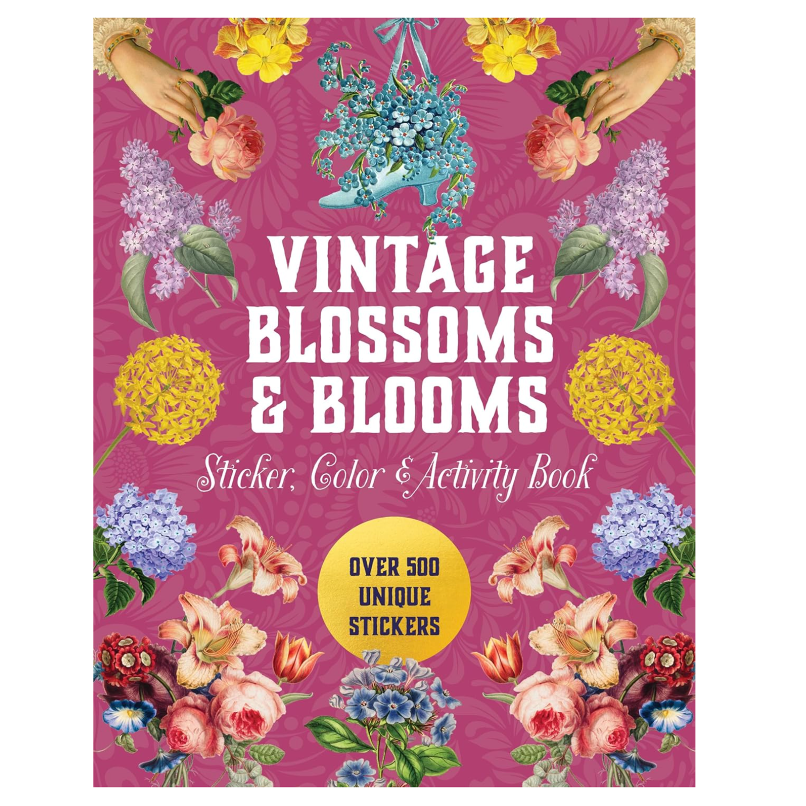 Book, Vintage Blossoms and Blooms