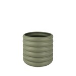 Pot, Luna Green Round 6.25 in