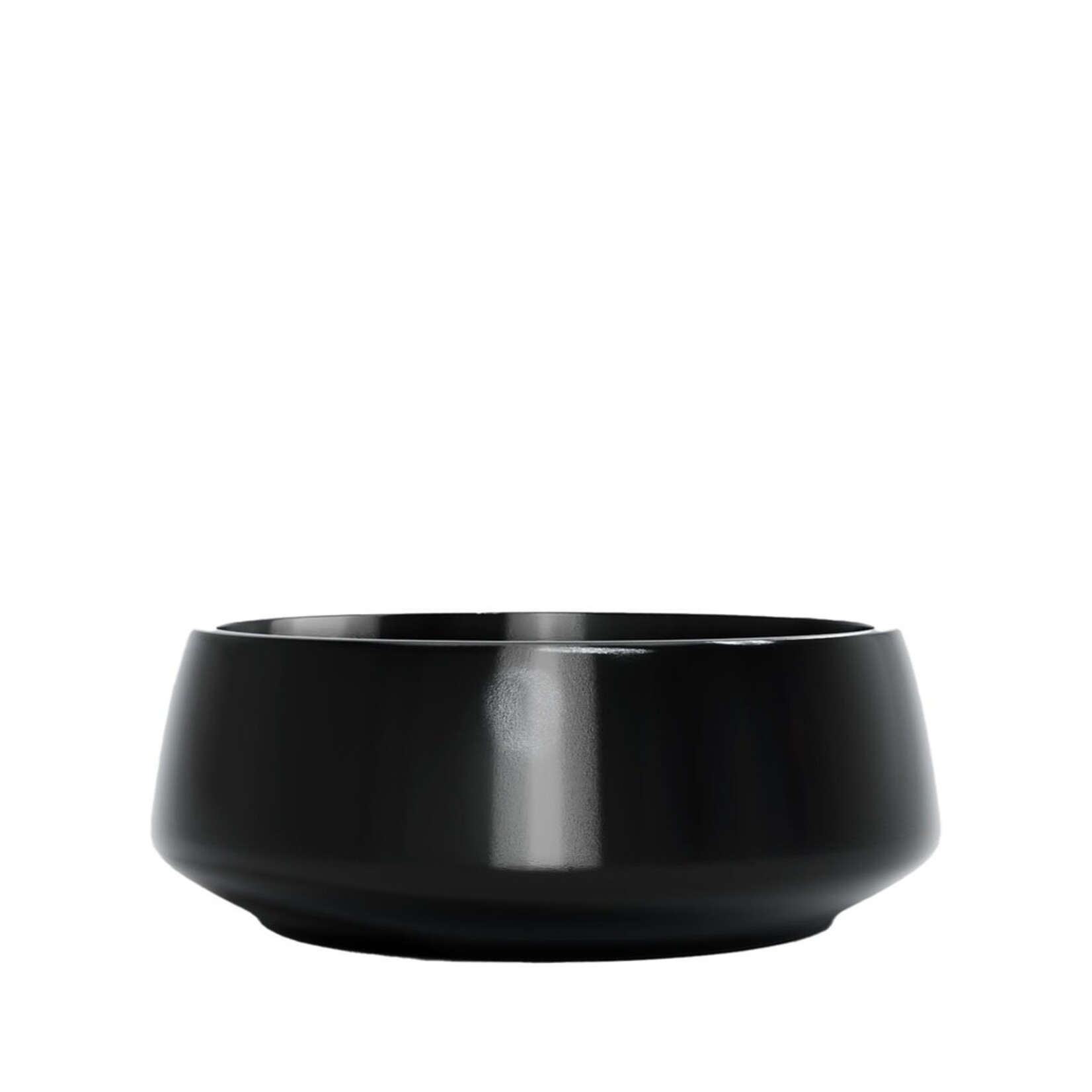 Bowl, Odette Black Round 13.75 in