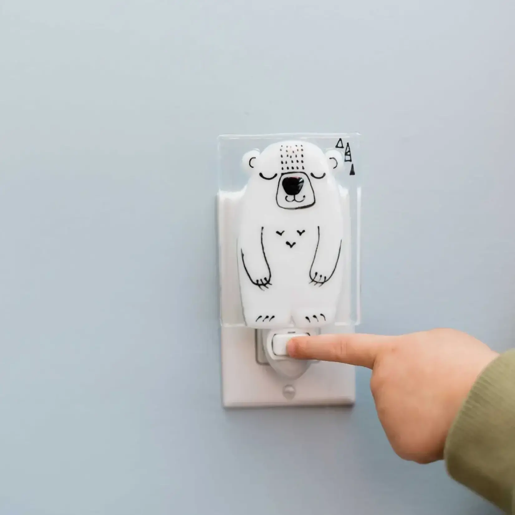 Nightlight, Polar Bear Glass