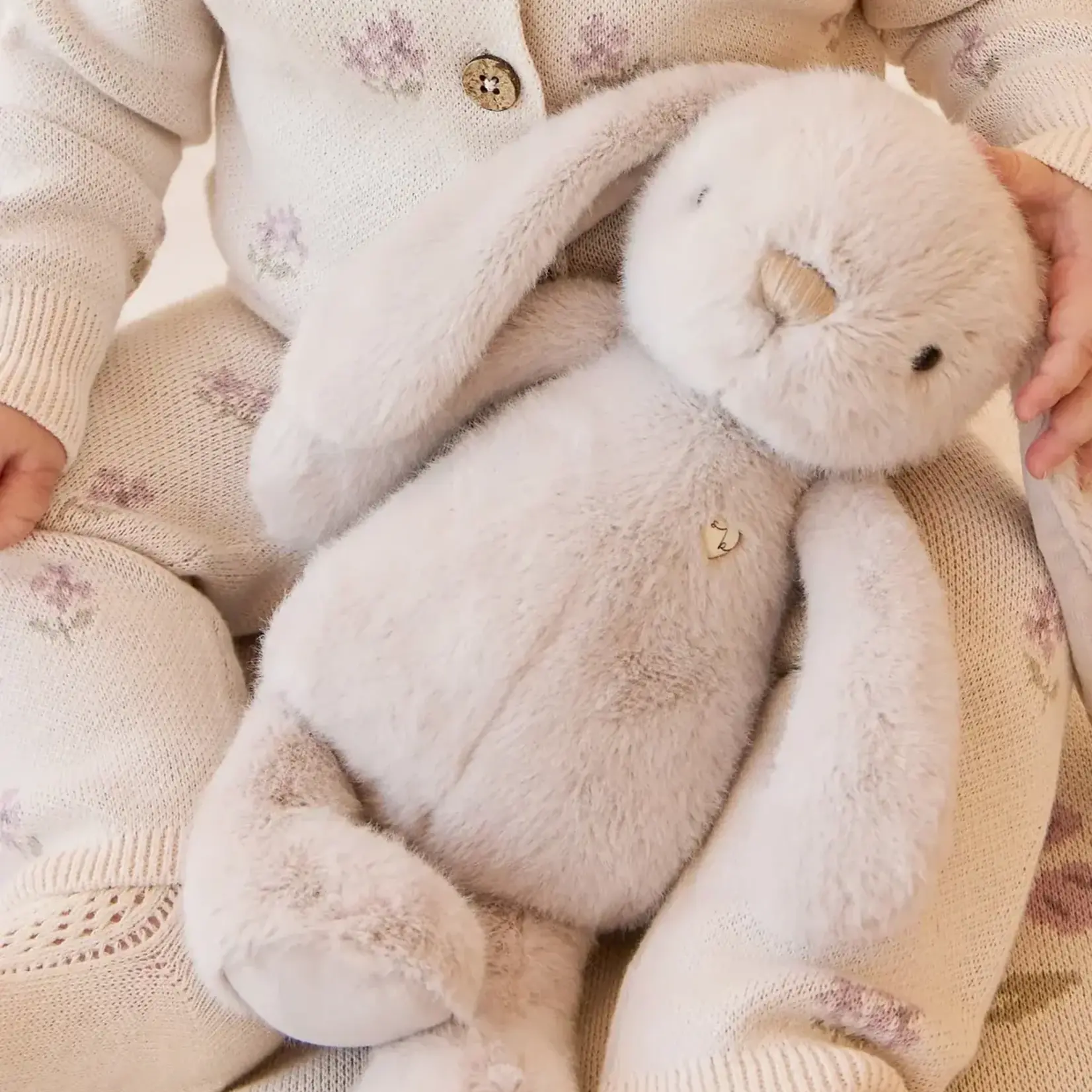 Bunny, Stuffed Snuggle Beige