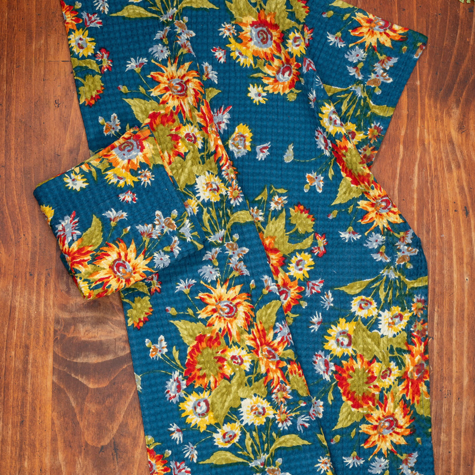 Tea Towel, Marguerite Teal