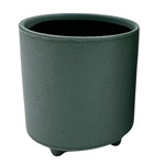 Potcover, Rina Grey Ceramic 4 in
