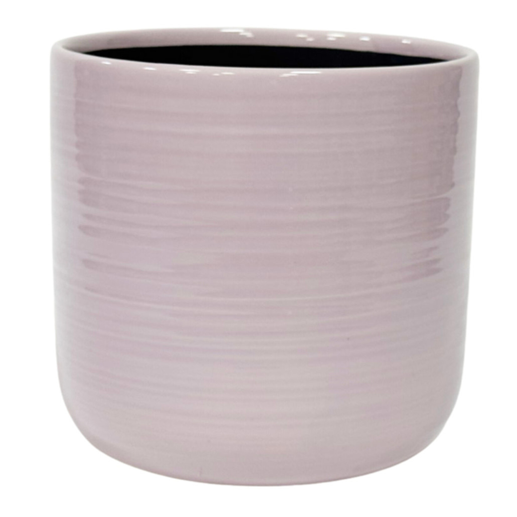 Potcover, Lisa Violet Ceramic 4 in
