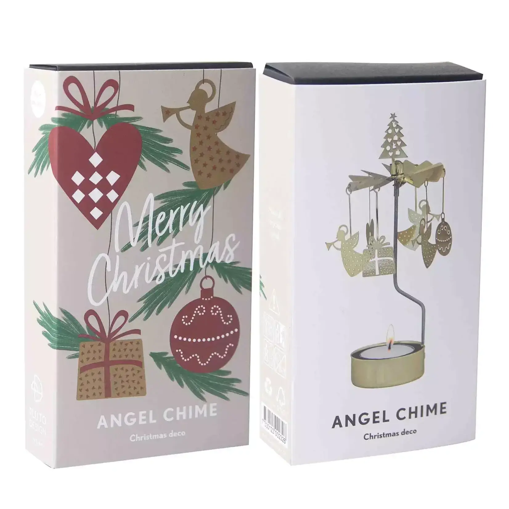 Swedish Candle Chime, Christmas Gold