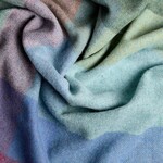 Blanket, Lambswool Kilmeaden Block Check 55x70 in