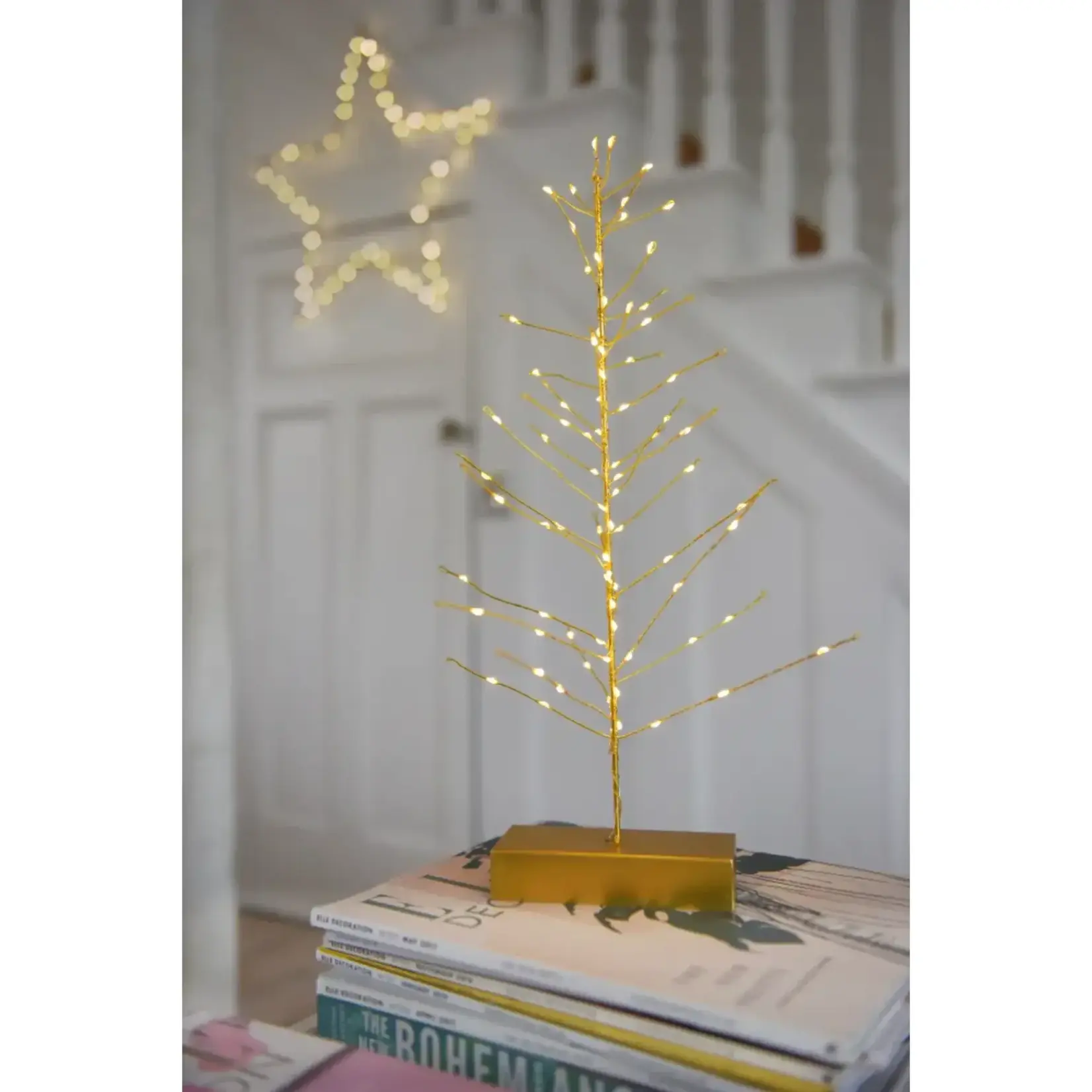 Light, Festive Tree Gold