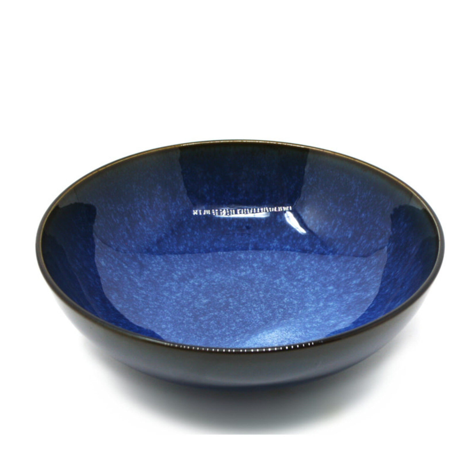 Bowl, Reactive Blue 23cm