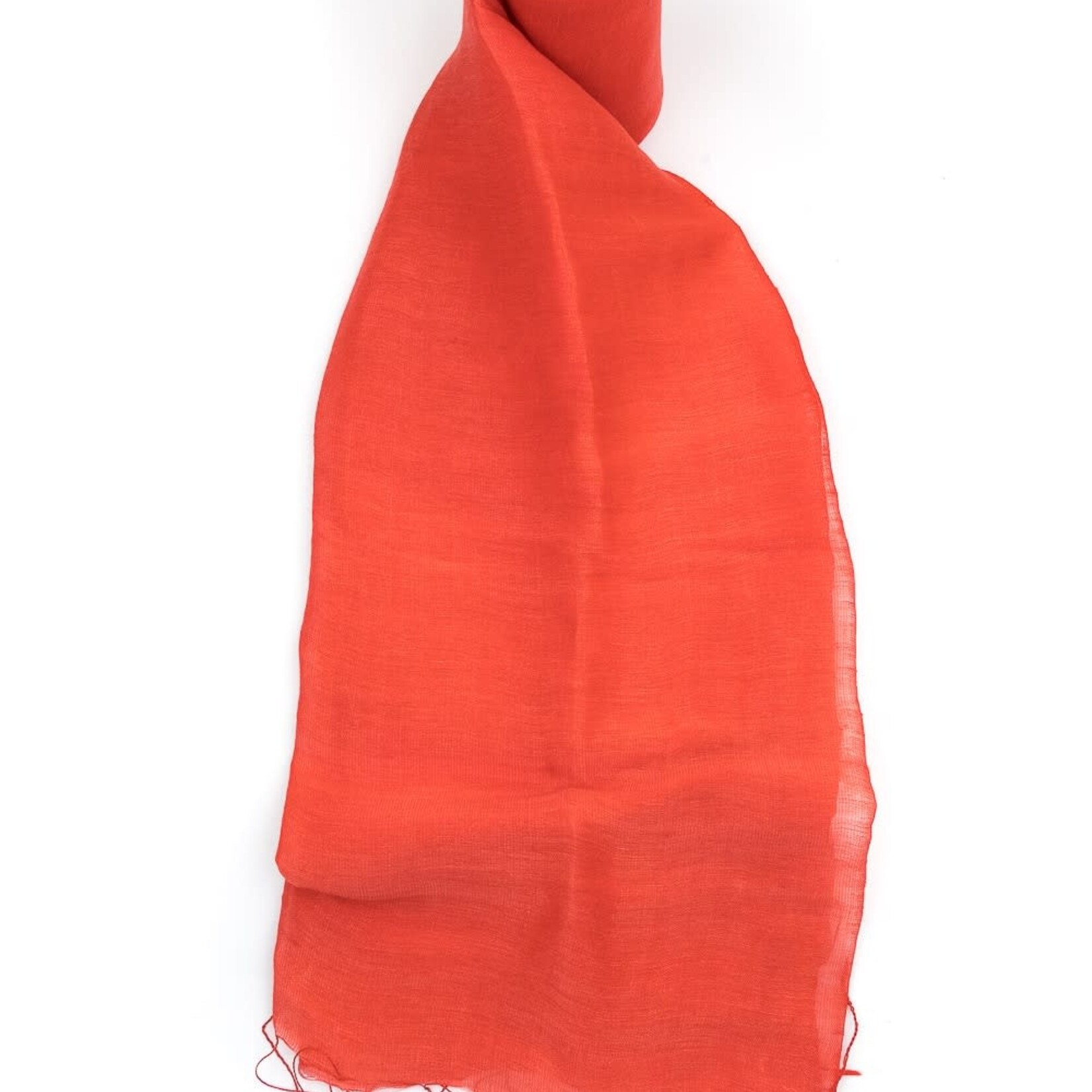 Scarf, Silk/Linen 70 in