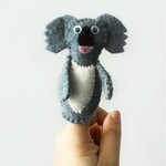 Finger Puppet, Felt Koala