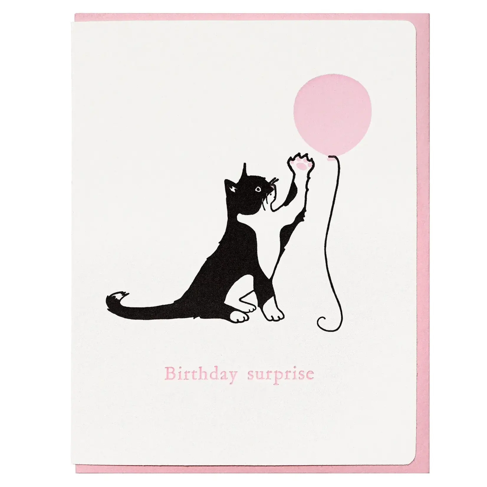 Dogwood Press Cards, Cat Balloon Birthday