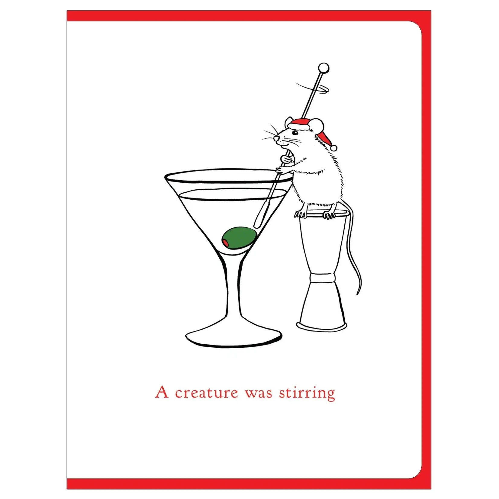 Dogwood Press Cards, Holiday Creature Stirring