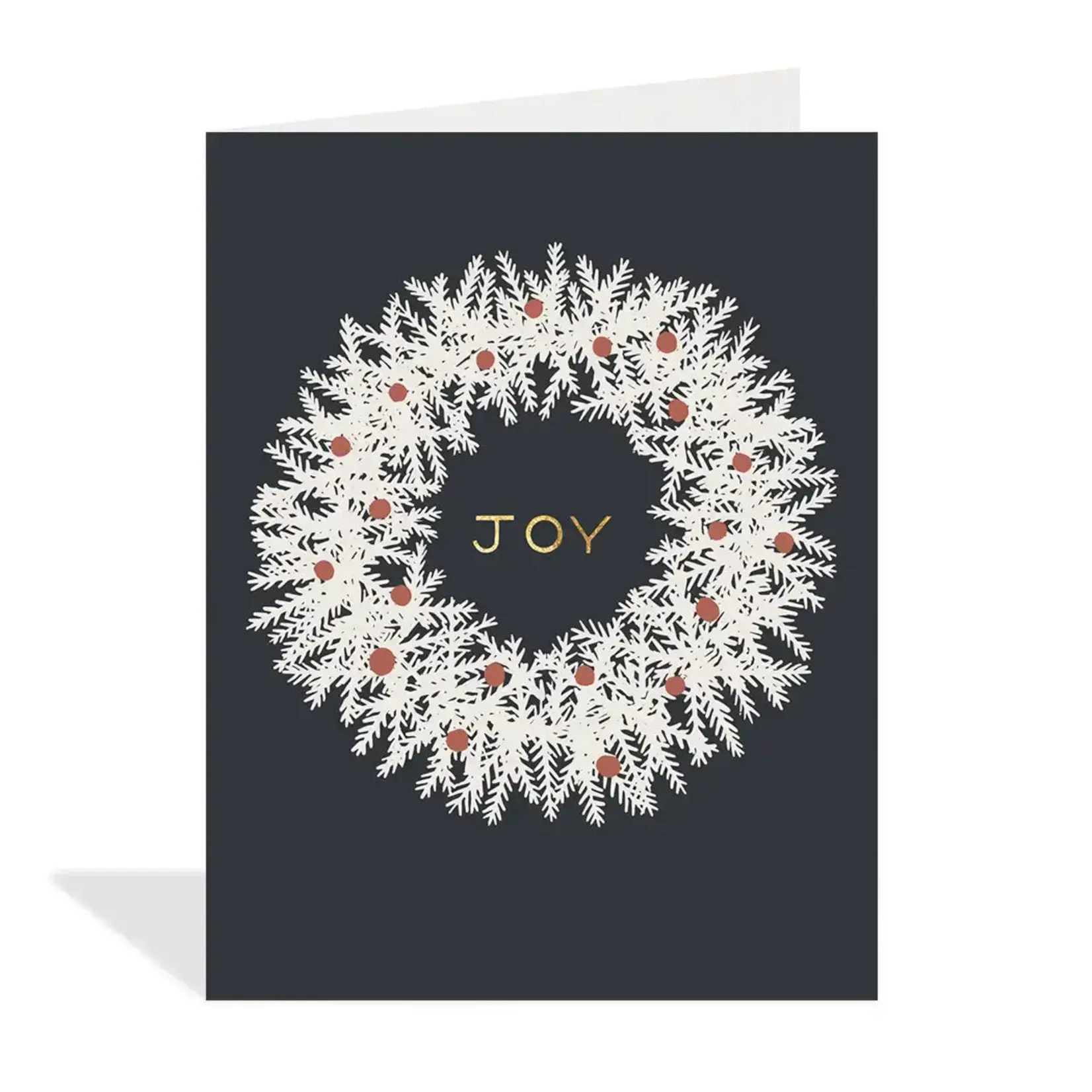 Card, Joy Wreath