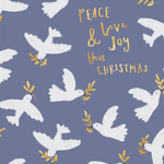 Card, Peace Love and Joy