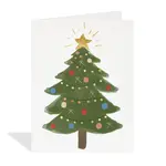 Card, Shining Bright Tree