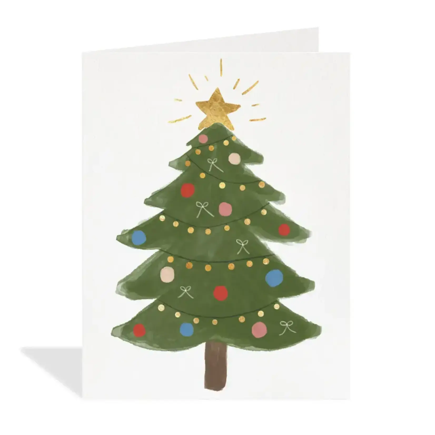 Card, Shining Bright Tree