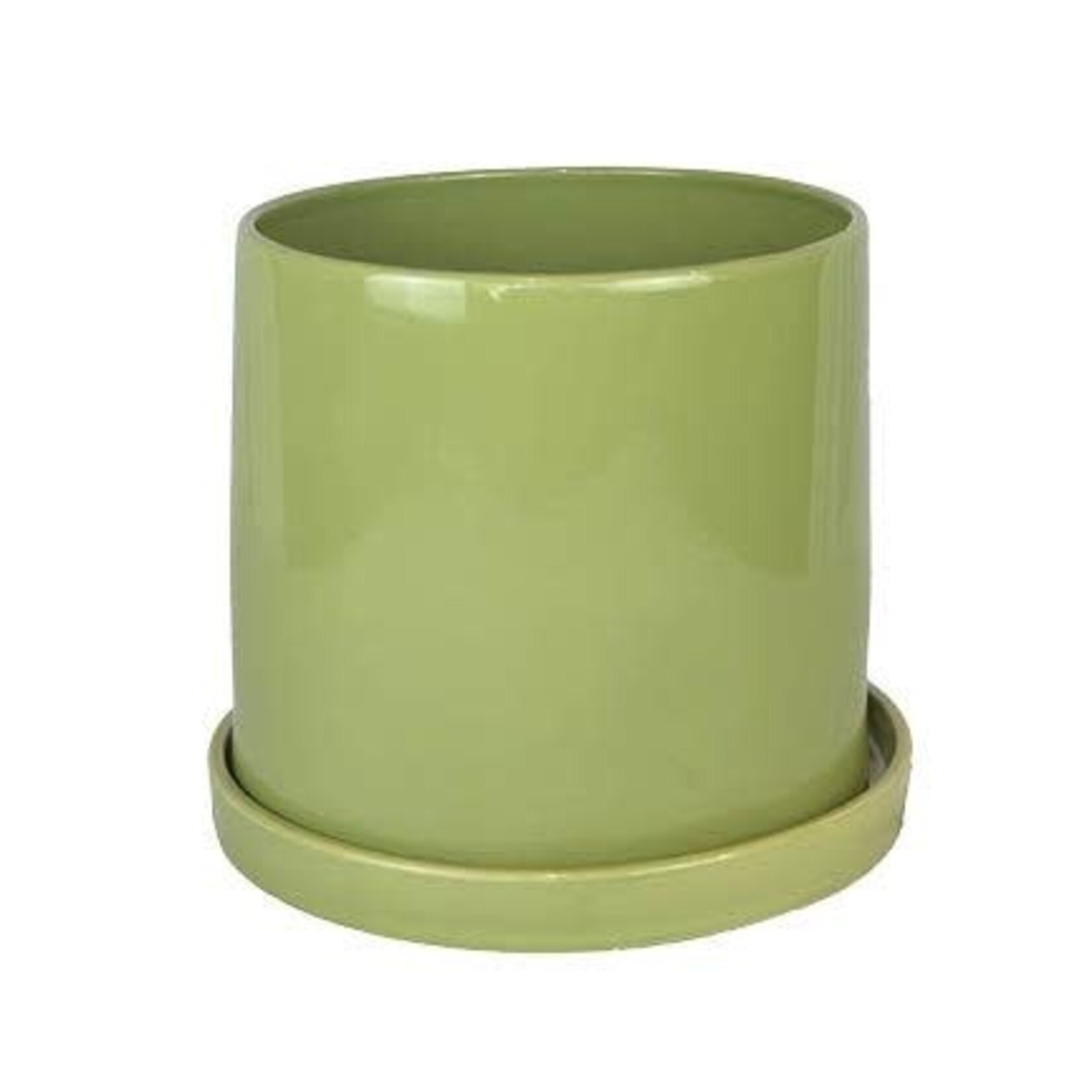 Pot, Capri Green w/ Saucer